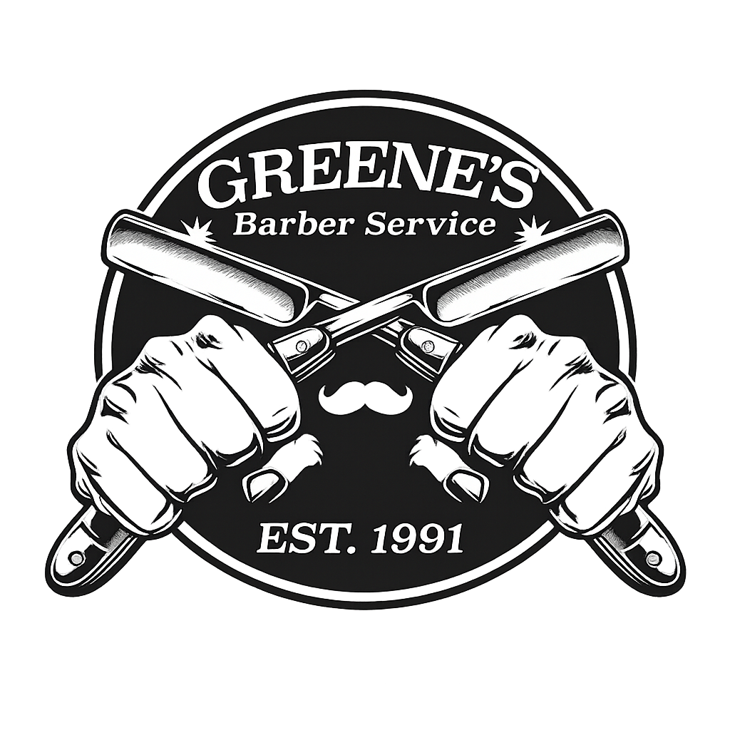 Greene's Barber Service logo